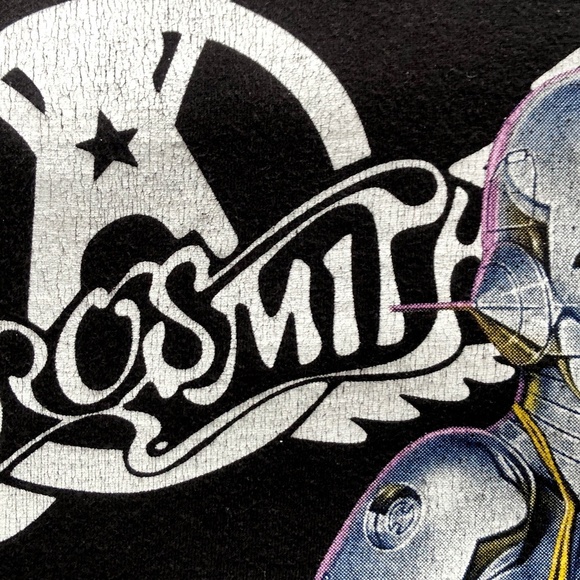 Aerosmith, The Roxx, Vintage, Single Stitch, T Shirt, Size L, Good Condition - Picture 12 of 13